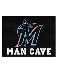 Miami Marlins All-Star Mat Man Cave by   