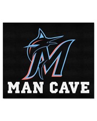 Miami Marlins Tailgater Mat Man Cave by   