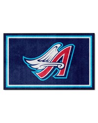 Anaheim Angels 4x6 Rug Retro by   