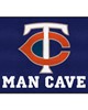 Fan Mats  LLC Minnesota Twins All-Star Mat Man Cave Navy