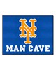 Fan Mats  LLC New York Mets All-Star Mat Man Cave Blue