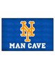 Fan Mats  LLC New York Mets Ulti-Mat Man Cave Blue