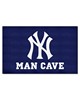 Fan Mats  LLC New York Yankees Ulti-Mat Man Cave Navy