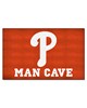 Fan Mats  LLC Philadelphia Phillies Ulti-Mat Man Cave Red