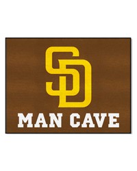 San Diego Padres All-Star Mat Man Cave by   