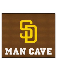 San Diego Padres Tailgater Mat Man Cave by   