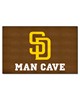 Fan Mats  LLC San Diego Padres Ulti-Mat Man Cave Brown