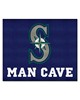 Fan Mats  LLC Seattle Mariners Tailgater Mat Man Cave Navy