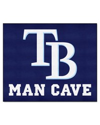 Tampa Bay Rays Tailgater Mat Man Cave by   