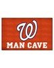 Fan Mats  LLC Washington Nationals Ulti-Mat Man Cave Red