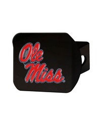 Ole Miss Rebels Color Hitch Cover Black by   