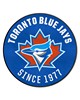 Fan Mats  LLC Toronto Blue Jays Roundel Mat Retro Blue