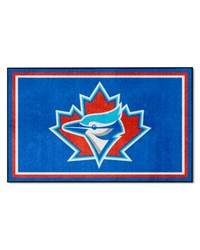 Toronto Blue Jays 4x6 Rug Retro by   