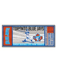 Toronto Blue Jays Ticket Runner Retro by   