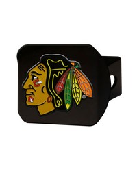 Chicago Blackhawks Color Hitch Cover Black by   