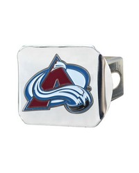 Colorado Avalanche Color Hitch Cover Chrome by   