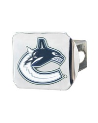 Vancouver Canucks Color Hitch Cover Chrome by   