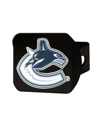 Vancouver Canucks Color Hitch Cover Black by   