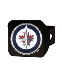 Winnipeg Jets Color Hitch Cover Black by   