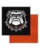 Fan Mats  LLC Georgia Bulldogs Team Carpet Tiles Black