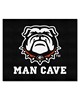 Fan Mats  LLC Georgia Bulldogs Tailgater Mat Man Cave Black