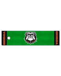 Georgia Bulldogs Putting Green Mat by   