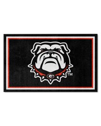 Georgia Bulldogs 4x6 Rug by   