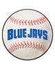 Fan Mats  LLC Toronto Blue Jays Baseball Mat Retro White