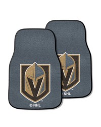 Vegas Golden Knights 2-pc Carpet Car Mat Set by   