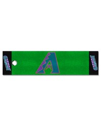 Arizona Diamondbacks Putting Green Mat Retro by   