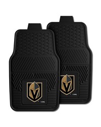 Vegas Golden Knights 2-pc Vinyl Car Mat Set by   