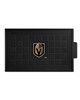 Fan Mats  LLC Vegas Golden Knights Medallion Door Mat Black