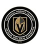 Fan Mats  LLC Vegas Golden Knights Puck Mat Black