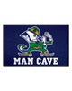 Fan Mats  LLC Notre Dame Fighting Irish Starter Mat Man Cave Navy