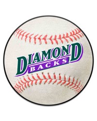 Arizona Diamondbacks Baseball Mat Retro by   