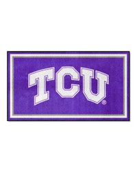 TCU Horned Frogs 3x5 Rug by   