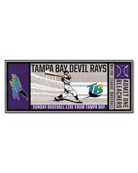 Tampa Bay Devil Rays Ticket Runner Retro by   