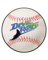 Tampa Bay Devil Rays Baseball Mat Retro by   