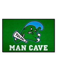 Tulane Green Wave Starter Mat Man Cave by   