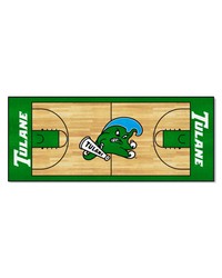 Tulane Green Wave NCAA Basketball Runner by   