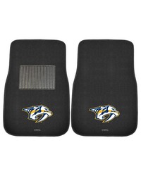 Nashville Predators 2-pc Embroidered Car Mat Set by   