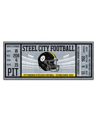 Pittsburgh Steelers Ticket Runner by   