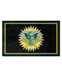 Oakland Athletics 4x6 Rug Retro by   