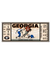 Georgia Bulldogs Ticket Runner by   