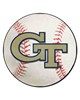 Fan Mats  LLC Georgia Tech Yellow Jackets Baseball Mat White