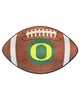 Fan Mats  LLC Oregon Ducks Football Mat Brown