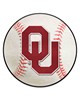 Fan Mats  LLC Oklahoma Sooners Baseball Mat White