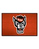 Fan Mats  LLC NC State Wolfpack Starter Mat Red