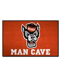 NC State Wolfpack Starter Mat Man Cave by   