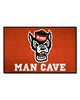 Fan Mats  LLC NC State Wolfpack Starter Mat Man Cave Red